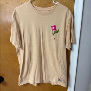Nike “The Nike Tee” Grow Your Sole Graphic T-Shirt Tan Men’s Large